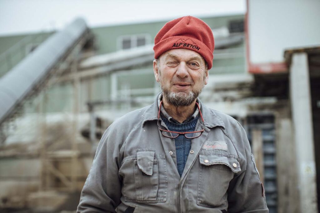 Homme Centraliste Alp'Béton